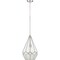 Progress Lighting Cinq Collection Brushed Nickel One-Light Pendant P5319-09 - alternate 3